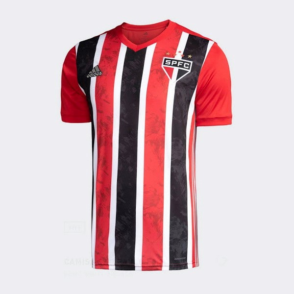 Camiseta São Paulo Replica Segunda Ropa 2020/21 Rojo